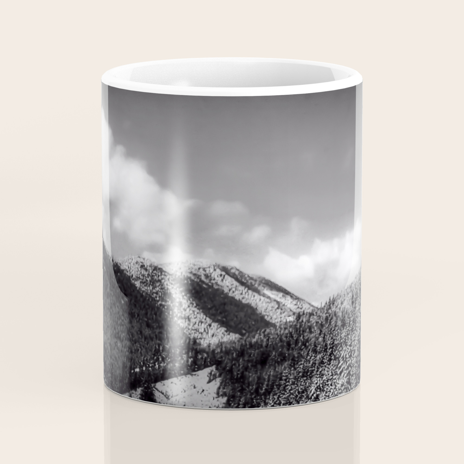 Big Sky Country Black And White Coffee Mug By Davidblairstudios Society6