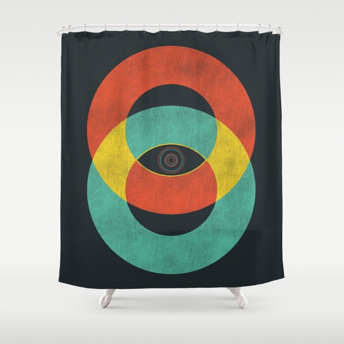 Double Vision Shower Curtain