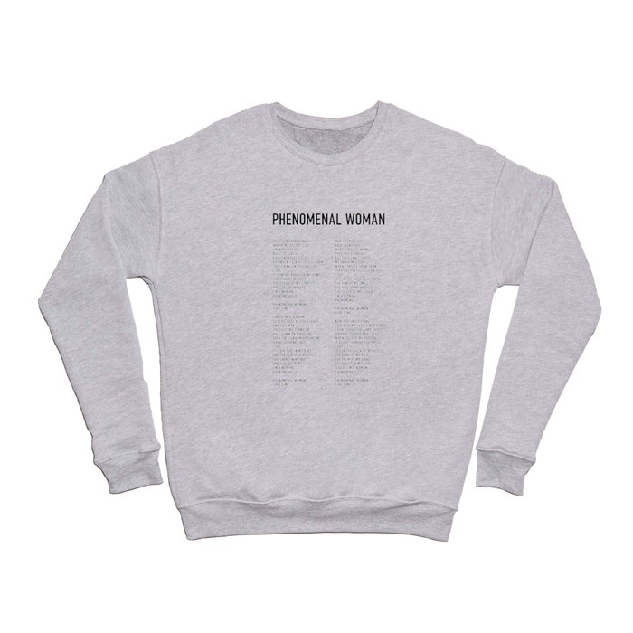 Phenomenal woman online sweatshirt
