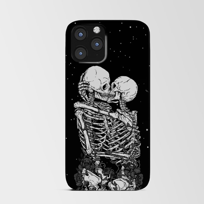 The Lovers Skeletons iPhone Card Case