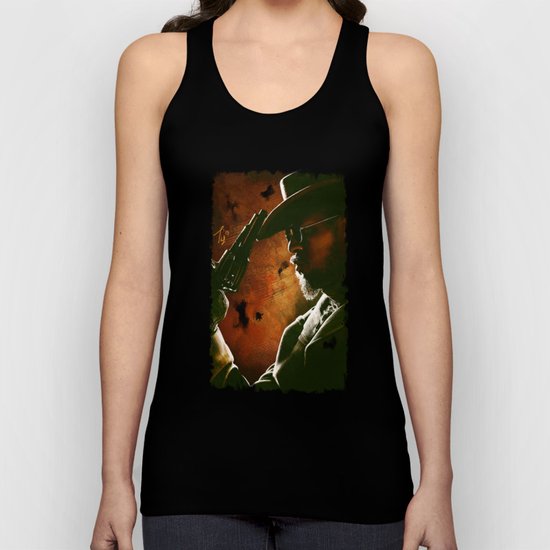 Django fanart - digital painting Unisex Tank Top