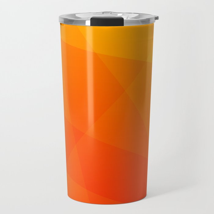 Orange Sunset Travel Mug