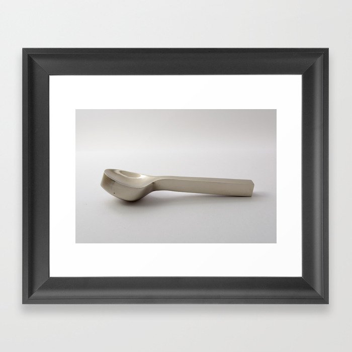 The thick spoon Framed Art Print