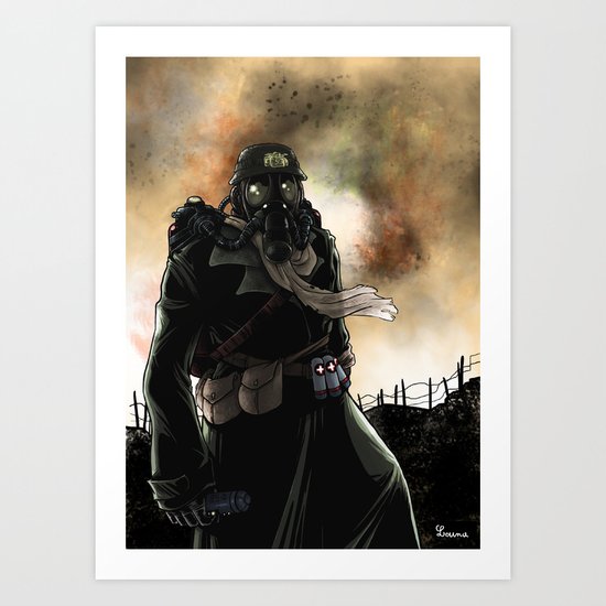 Le dernier survivant / The last survivor Art Print