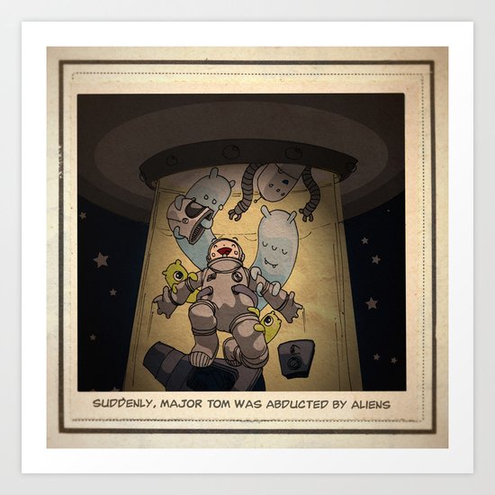 Major Tom 01 Art Print