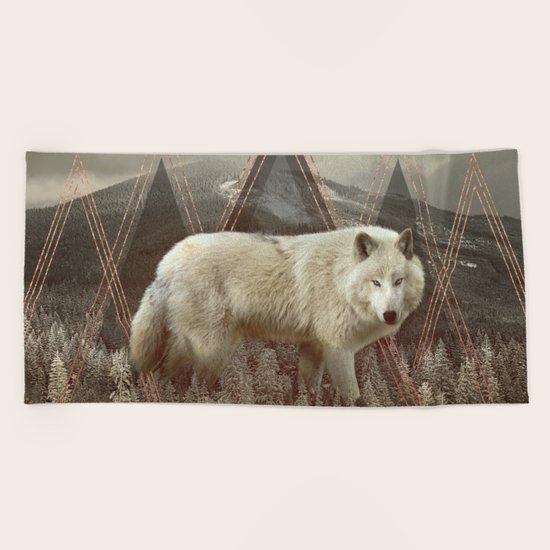 In Wildness Beach Towel