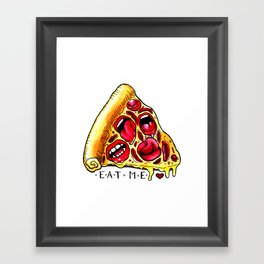 Eat Me Framed Art Print