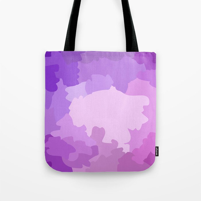 Raptured in a Cloud of Purple Smoke Tote Bag