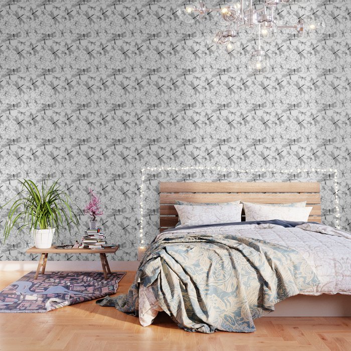 LaceDragonflies Wallpaper