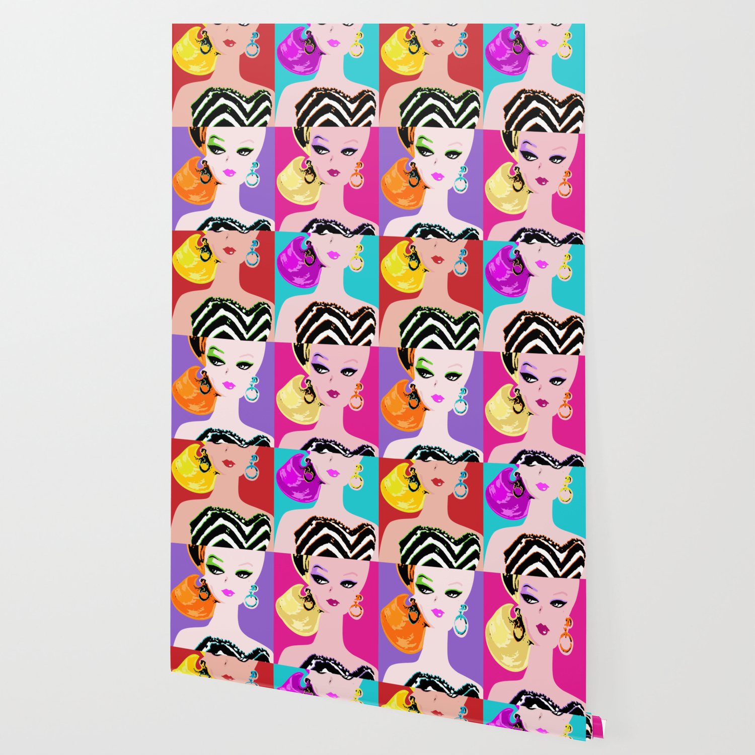 Pop Art Barbie Wallpaper By Gigglebox Society6