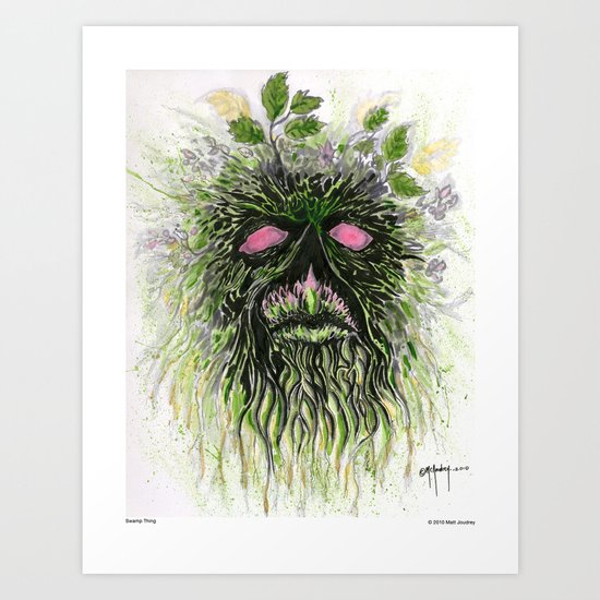 Alone Out There Art Print