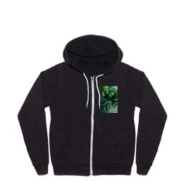 Winter Palms Zip Hoodie