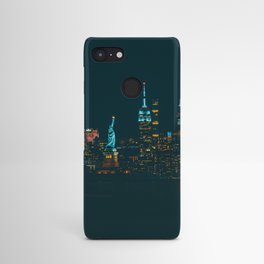 Empire State Building and Statue of Liberty Android Case