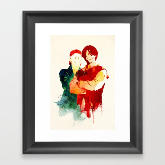 Time Travellers Framed Art Print