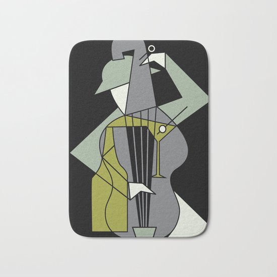 Music&alcohol Bath Mat