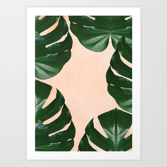 Tropical V4 #society6 #decor #buyart #lifestyle Art Print