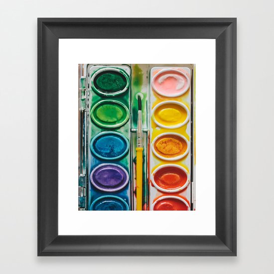 The Painter Framed Art Print