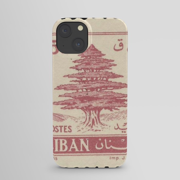Lebanon vintage timbre iPhone Case