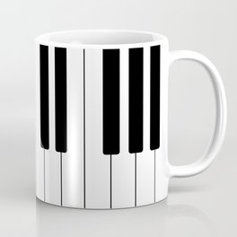 Piano Keys Music Coffee Mug