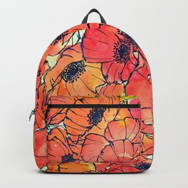 Poppy Pandemonium  Backpack