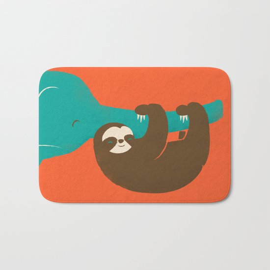 Let's Hang Bath Mat