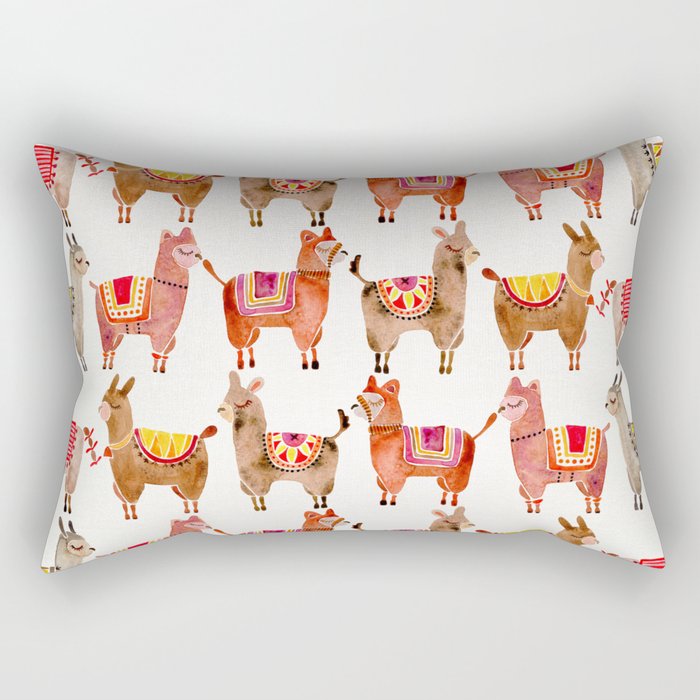 Alpacas Rectangular Pillow