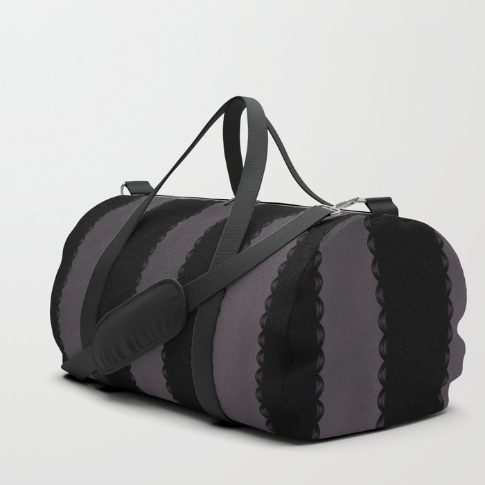 Gothic Stripes Duffle Bag