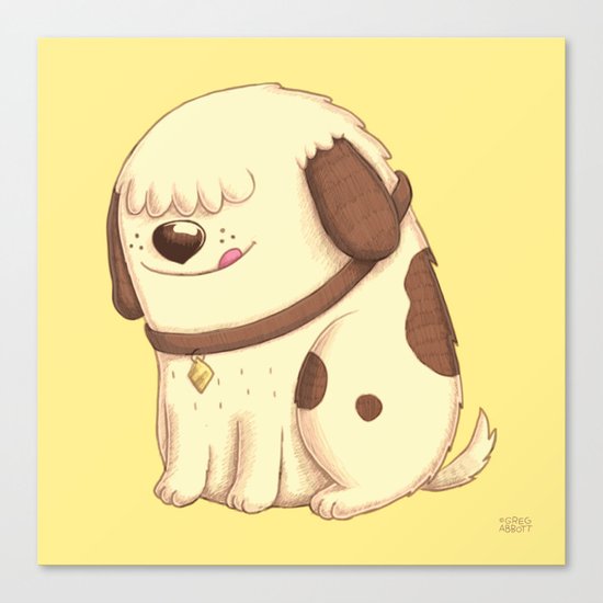 Roly Canvas Print