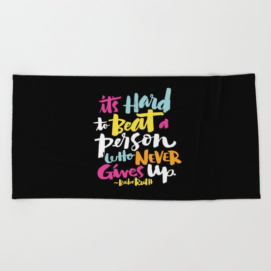 hard to beat Beach Towel