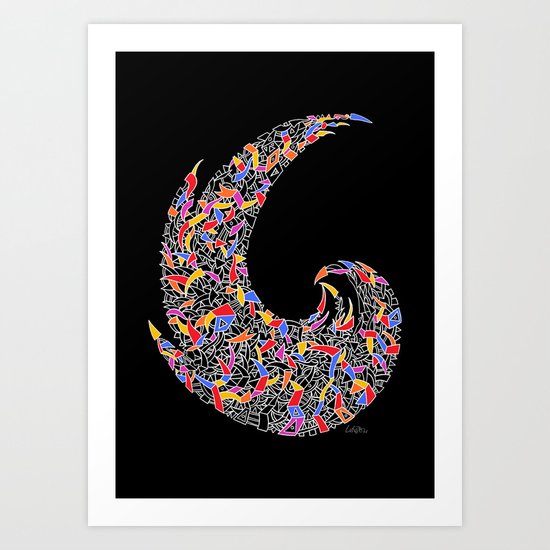 - disco pop - Art Print
