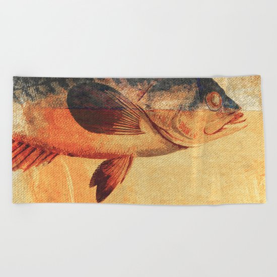 Piscibus 9 Beach Towel