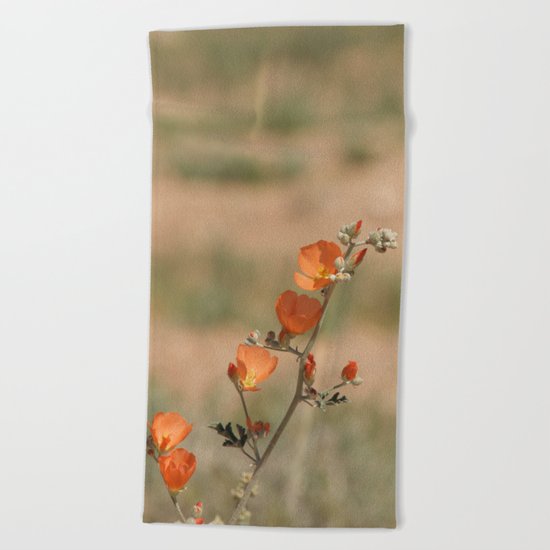 Desert Wildflower - 1 Beach Towel