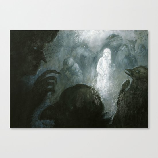 7Ravens - Whispers Canvas Print
