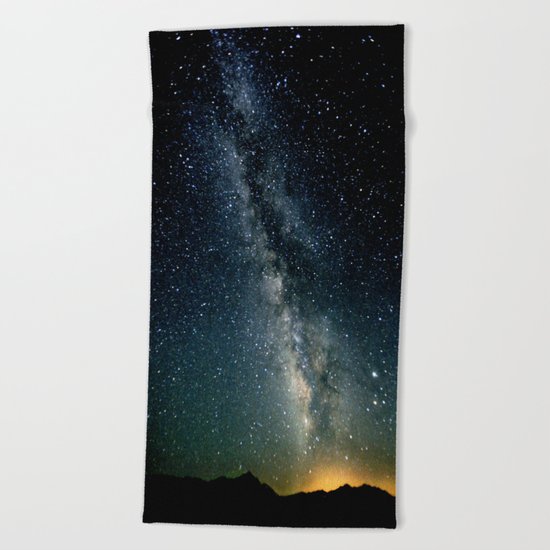 The Milky Way Beach Towel