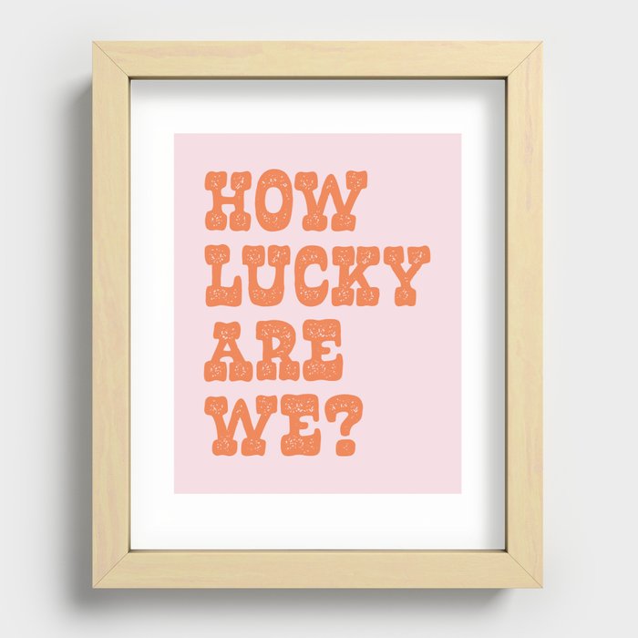 Recessed Framed Print