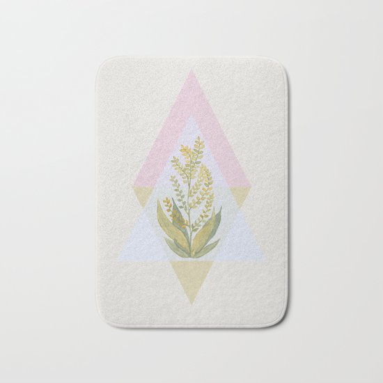 Botanical vibes 09 Bath Mat