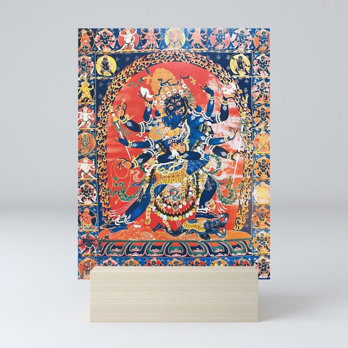 Tibetan Buddhist Humkara Abhidhana Tantra Mini Art Print