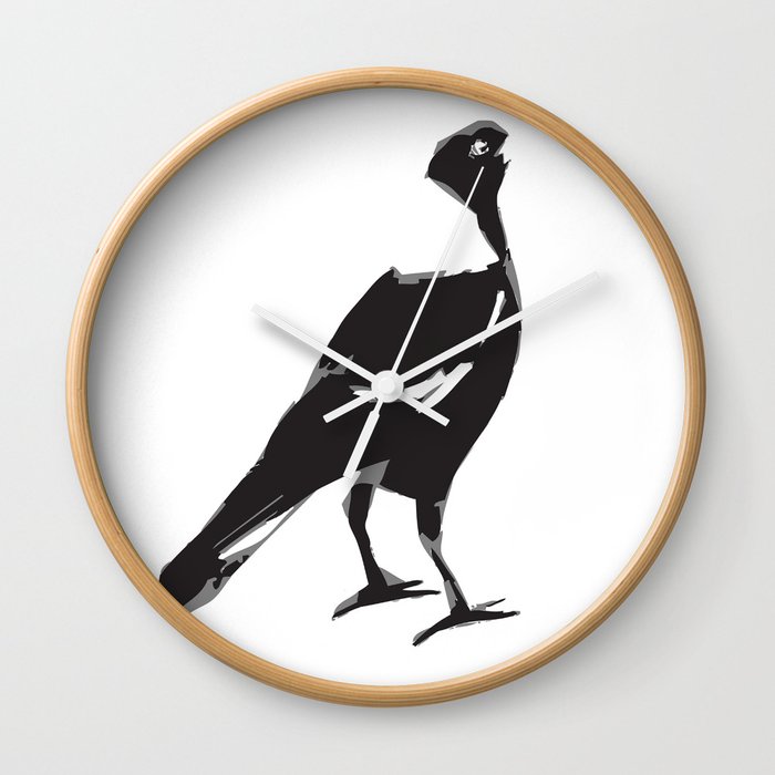 Magpie Wall Clock