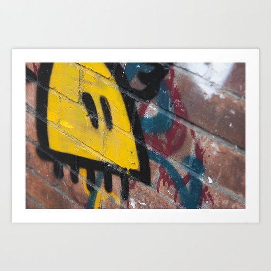 Berlin Graffiti Art Print