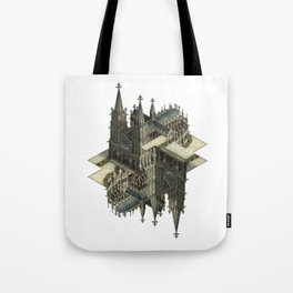m.c. cathedral Tote Bag