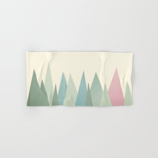 Snowy Mountains Hand & Bath Towel