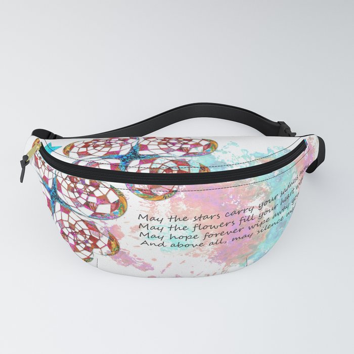 Comforting Art Healing Grief Silent Strength Fanny Pack