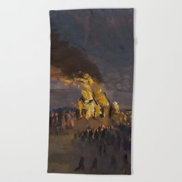 The Hamptons Beach Towels For Any Bathroom Decor Society6
