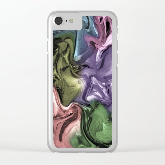 Groovy Clear iPhone Case