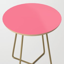 Pink Dahlia Side Table