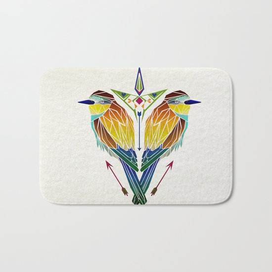 birds love Bath Mat