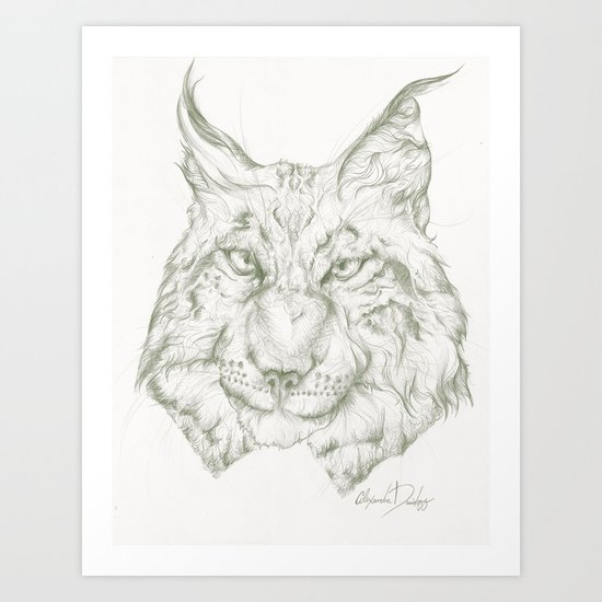 Lynx Art Print