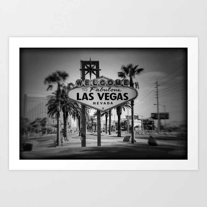 Welcome To Vegas Sign Series III Art Print