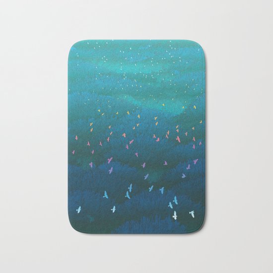 Amazonian Flight Bath Mat