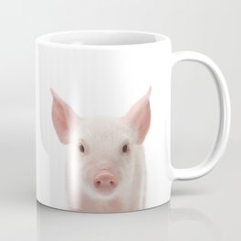 Baby Pig, Farm Animals, Art for Kids, Baby Animals Art Print By Synplus Mug